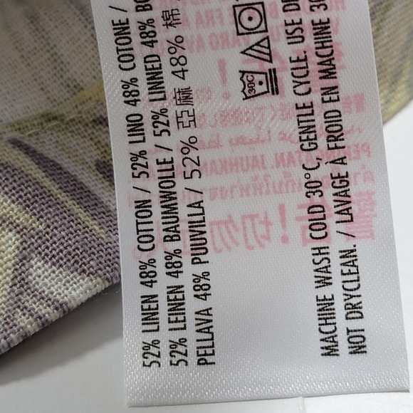 Disney World Spirit Jersey Men's Linen Blend Button Down Hawaiian Shirt LARGE - Picture 7 of 12